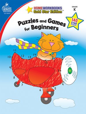 cover image of Puzzles and Games for Beginners, Grade K